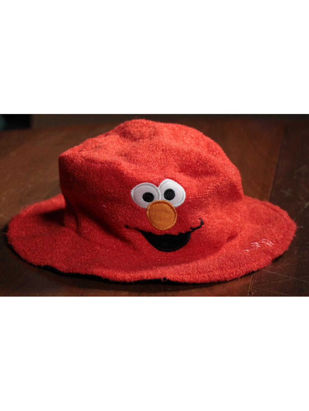 Elmo Sesame Street Live Bucket Hat Cap Kids Youth Red Age 3 and Up